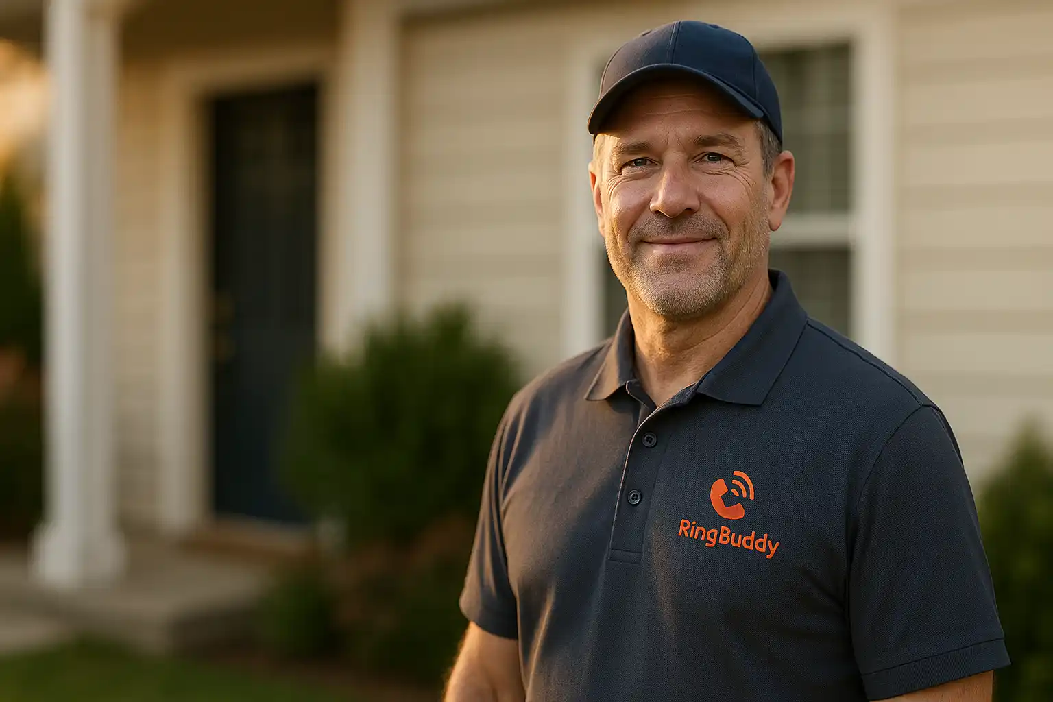 AI Receptionist Illustration